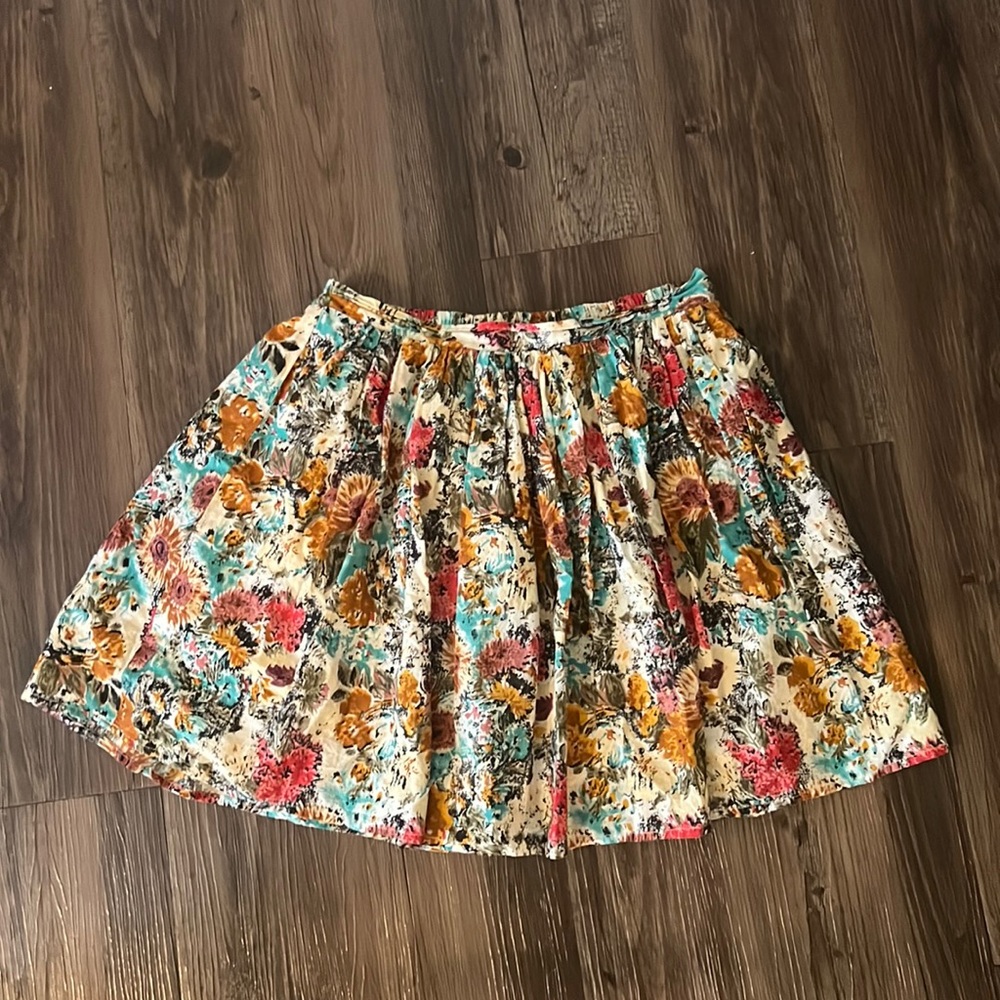 Floral skirt